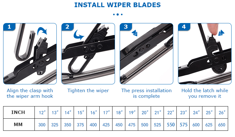 LELION Wiper Blade Installation